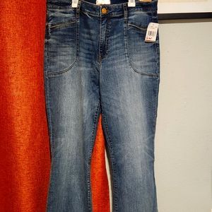 NWT Kut from the Kloth Ana Flare high-rise jeans